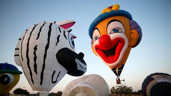 Kemeriahan Festival Balon Raksasa di Israel