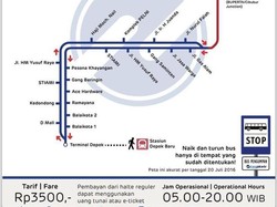 Bus TransJ Rute Depok-UKI Kini Lewat Cibubur