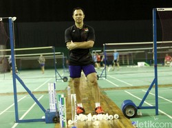 Richard Mainaky si Raja Tega Pelatnas Cipayung