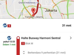 Jadwal TransJakarta Bisa Diintip Lewat Google Maps