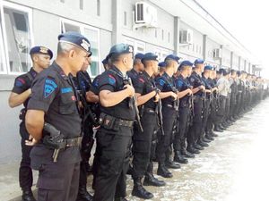 Usai Rusuh di Lapas Bentiring Bengkulu, Polisi Bersenjata Perketat Pengamanan