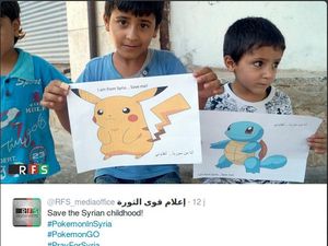 Saat Pokemon Go Jadi Kampanye untuk Selamatkan Anak-anak di Suriah