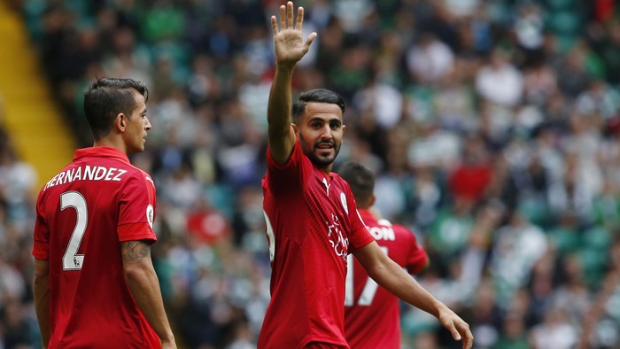 Ranieri Sebut Mahrez Sedikit Terganggu Rumor Transfer