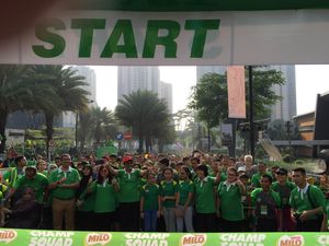 Senangnya Anak-anak Raih Medali MILO Champ Squad