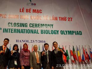 Pelajar Indonesia Raih Medali Emas di Olimpiade Biologi di Vietnam