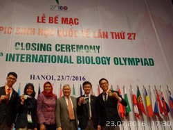 Pelajar Indonesia Raih Medali Emas di Olimpiade Biologi di Vietnam