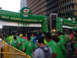 Wagub DKI Lepas 15 Ribu Peserta MILO Jakarta International 10K
