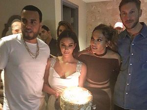 Pasca Drama Taylor Swift, Kim Kardashian dan Calvin Harris Party Bareng