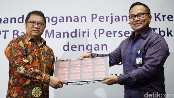 Palapa Ring Barat Dapat Suntikan Rp 875 Miliar dari Bank Mandiri