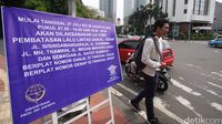 Uji Coba Kendaraan Ganjil Genap di Jakarta