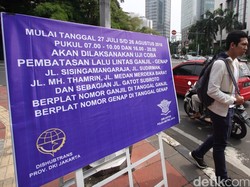 Ini Kendaraan yang Tak Kena Aturan Ganjil-Genap, Termasuk Motor