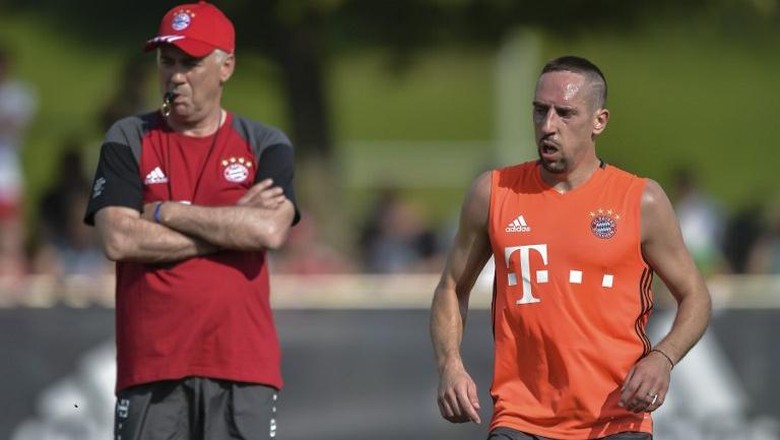 Ancelotti: Ribery Seperti Ferrari Ancelotti: Ribery Seperti Ferrari