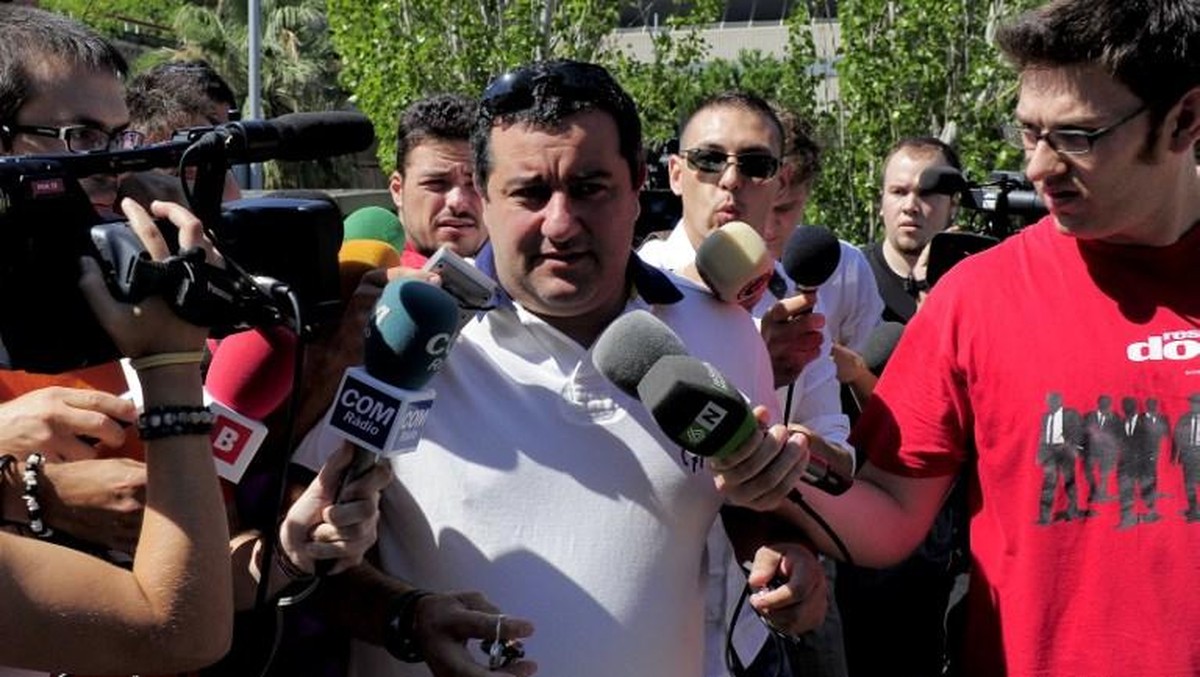 Agen Mino Raiola. (Foto: AFP/Josep Lago)