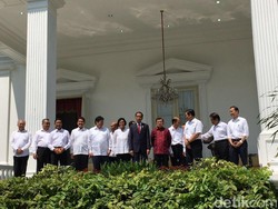 Usai Dilantik, 12 Menteri dan Kepala BKPM Baru Langsung Ikut Sidang Kabinet