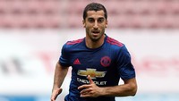 Henrikh Mkhitaryan cuma berada Manchester United selama satu setengah tahun. Dia hengkang ke Arsenal pada Januari 2018 setelah jarang mendapat kesempatan bermain di bawah arahan Jose Mourinho. (Foto: Chris Brunskill / Getty Images)
