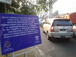 Pelanggar Uji Coba Ganjil Genap Bertambah, Kadishub: Teguran Belum Efektif