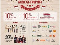 Lotte Shopping Avenue Hadirkan Program Payday Merah Putih