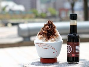 Wow, Uniknya Kecap Rasa Cokelat untuk Es Serut!