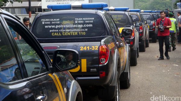 23 Mobil Masuk ke Nusakambangan
