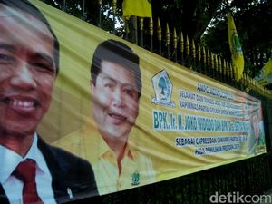 Muncul Spanduk Dukungan Jadi Cawapres Jokowi di 2019, ini Kata Novanto Muncul Spanduk Dukungan Jadi Cawapres Jokowi di 2019, ini Kata Novanto