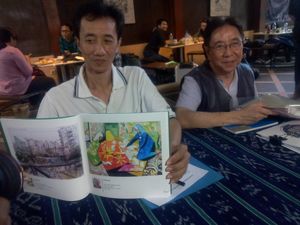 7 Negara Asia Ramaikan Pameran Lukisan Cat Air di Bandung