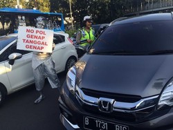 Pagi Ini Dishub DKI Evaluasi Penerapan Sistem Ganjil-Genap