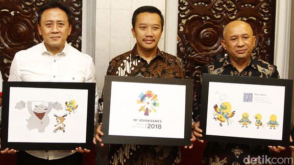 Ini Dia Logo dan Maskot Baru Asian Games 2018