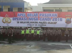 Polri-TNI hingga Imigrasi Gelar Apel Pengamanan Eksekusi Mati di Cilacap