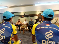Sebarkan Energi Baik Gas Bumi, PGN Gandeng Para Atlet Sepeda