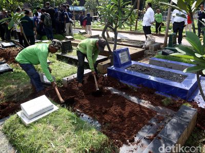 11 Makam Fiktif di Menteng Pulo Dibongkar