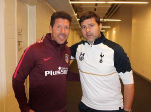 Dibandingkan dengan Simeone, Pochettino Tersanjung Dibandingkan dengan Simeone, Pochettino Tersanjung