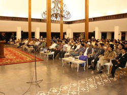 Halal Bihalal IPNU, Bupati Anas Kenang Momen Kecopetan hingga Bus Istimewa