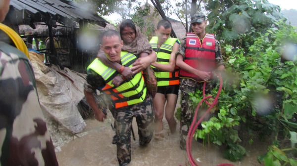 Banjir Dahsyat Terjang Nepal