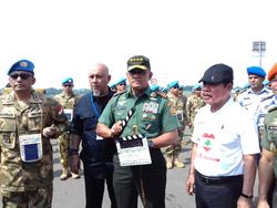 Panglima TNI Pantau Proses Syuting film Garuda 23