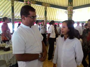Rini Rayakan Ulang Tahun 8 BUMN di Wonosobo