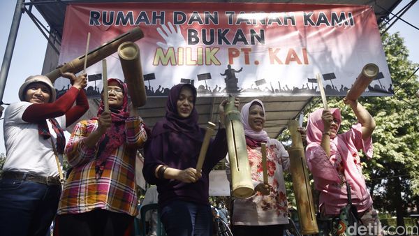 Seribu Kentongan Melawan Pengosongan Paksa