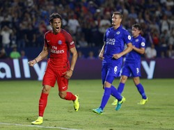 PSG Gasak Leicester 4-0