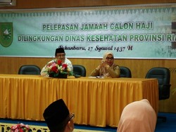 39 Persen Calhaj asal Riau Berusia Lanjut, Petugas Haji Diminta Lebih Perhatian