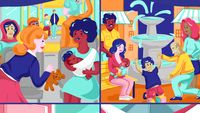 Gambar-gambar Dukungan Menyusui Kapan Saja dan di Mana Saja Bagi Para Ibu