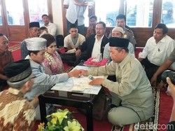 Tahanan Narkoba Polres Banyuwangi Menikah di Mapolres