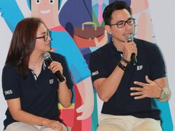 Donna Agnesia dan Darius Bebaskan Hobi Anak-anaknya