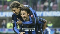 Hernan Crespo. Main dalam 116 pertandingan bagi Inter Milan dan 40 laga bersama AC Milan. Foto: Newpress/Getty Images
