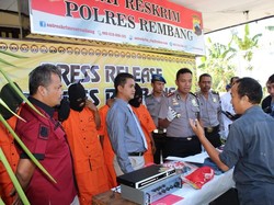 Geng Residivis Jatim-Jateng Dibekuk setelah Merampok dan Bunuh Korban di Rembang