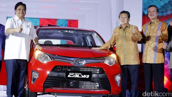 Menteri Perindustrian Hadiri Peluncuran Calya dan Sigra