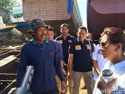 Sidak ke Pelabuhan Tanjung Benoa, Susi Interogasi Kru Kapal Eks Asing