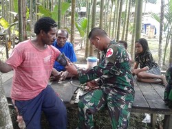 Aksi TNI dan Wajah Pelayanan Kesehatan di Perbatasan Papua-PNG