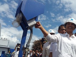 Rini Saksikan Giling Tebu Perdana di PG Glenmore Banyuwangi