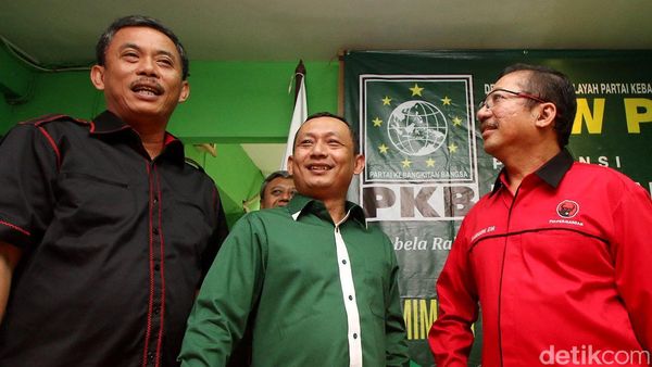 PDIP dan PKB Bahas Pilgub DKI