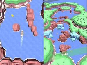 Ocean Drift, Game Sederhana yang Bikin Frustasi