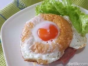 Resep Praktis: Doughnut Fried Eggs